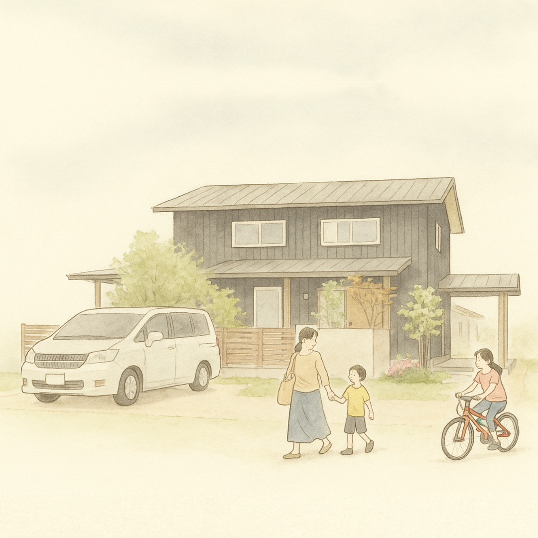 軒がつなぐ家　完成見学会　【予約制・各回2組限定】 アイキャッチ画像