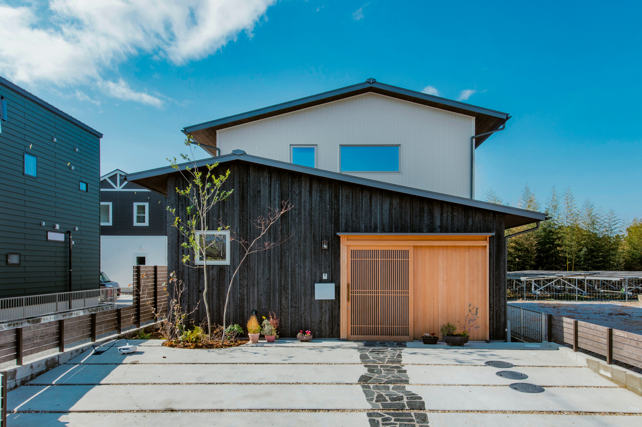 大きな土間収納のある家 画像