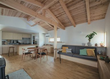 中庭のある木の家 アイキャッチ画像