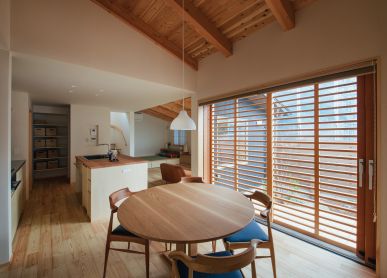 中庭のある木の家 アイキャッチ画像