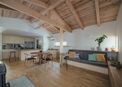 中庭のある木の家 アイキャッチ画像